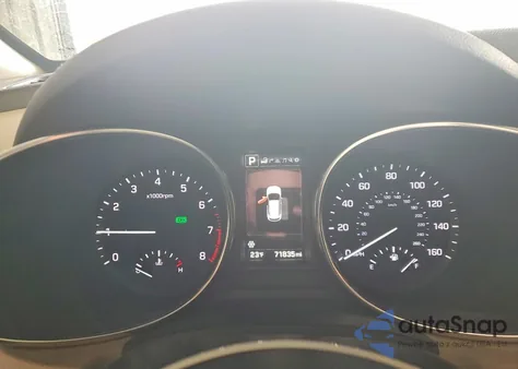 2017 Hyundai Santa Fe Sport z USA, uszkodzony, nr VIN 5XYZWDLA4HG502730